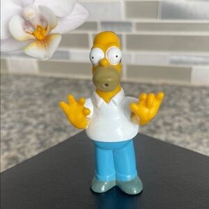 😍Rare The Simpsons - Homer Simpson - 1997 Fox Vintage PVC Figure. Disney